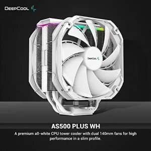 DEEPCOOL CPU COOLER AS500 PLUS WHITE
