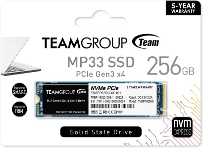TEAMGROUP SSD M.2 MP33 256GB NVME