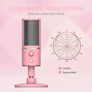 Razer Seiren X USB Streaming Microphone/ Pink