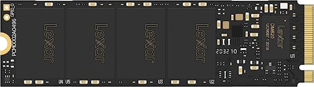Lexar NM620 SSD 512GB PCIe Gen3 NVMe M.2 2280 Internal Solid State Drive, Up to 3300MB/s Read, for Gamers and PC Enthusiasts