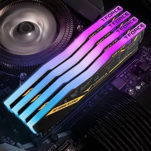 TEAMGROUP T-Force Delta TUF Gaming Alliance RGB DDR4 16GB (2x8GB) 3200MHz (PC4-25600) CL16 Desktop Gaming Memory Ram
