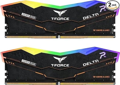 TEAMGROUP T-Force Delta TUF Gaming Alliance RGB DDR5 Ram 32GB (2x16GB)