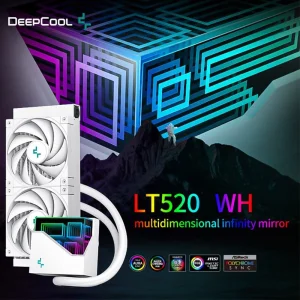 DeepCool LT520 240 mm Liquid Cooler White Edition