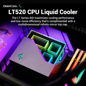 DeepCool LT520 240 mm Liquid Cooler White Edition