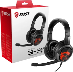 msi IMMERSE GH30 Earphones Black One Size