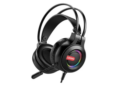Lenovo Think Plus G80 Gaming Headset with 50mm Dynamic Coil RGB Brilliant Lighting Noise Canceling Microphone 7.1 Channel