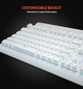 Meetion Mt-Mk600R D Mechanical Keyboard - White