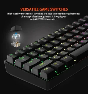 Meetion Hestia MK005 RGB 60% Mechanical Gaming Keyboard | MT-MK005