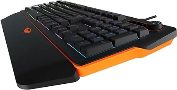 ECVV Gaming Keyboard with LED backlight RGB Magnetic Wrist Rest Keyboard for Gaming K9520