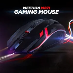 MEETION Gaming USB Wired Backlit Mouse Meet The Fun of The Gaming M371