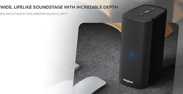Creative T100 Compact Hi-Fi 2.0 Desktop Speakers + Bluetooth