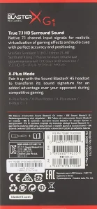 Sound BlasterX G1