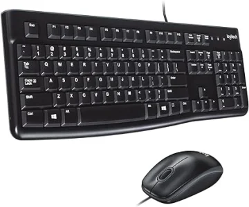 Logitech MK120 Wired Keyboard عربي انكليزي