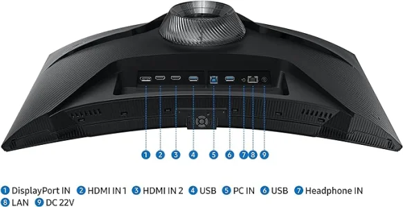 SAMSUNG Odyssey G6 ( Gaming, Smart ) LS32BG650EMXUE
