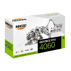 INNO3D Nvidia GeForce RTX 4060 Twin X2 8GB OC - White