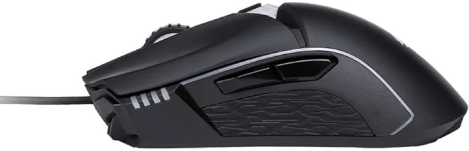 GIGABYTE AORUS M5 RGB 16000 dpi Optical Sensor Fully Programmable and Saved Onboard 16.7M Customizable Lighting Gaming Mouse - GM-AORUS M5,Black