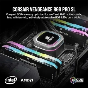 Corsair VENGEANCE RGB PRO SL DDR4 32GB (2x16GB) 3600MHz Black