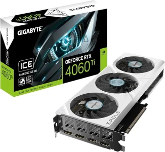 GIGABYTE GeForce RTX 4060 Ti Eagle OC ICE 8G Graphics Card