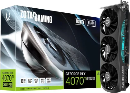 ZOTAC Gaming GeForce RTX 4070 Ti Super Trinity Black